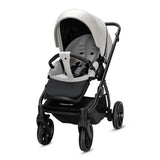 Noordi Fjordi V2 Leather - 2in1 Pushchair with ThermoCot™ Carrycot- Cloud