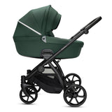 Noordi Fjordi V2 – 2in1 Pushchair with ThermoCot™ Carrycot, Emerald Green