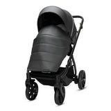 Noordi Fjordi V2 Leather - 2in1 Pushchair with ThermoCot™ Carrycot- Shadow Grey