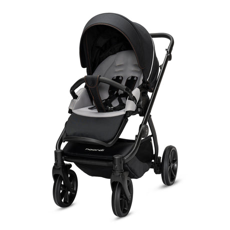 Noordi Fjordi V2 – 2in1 Pushchair with ThermoCot™ Carrycot, Voyager Black