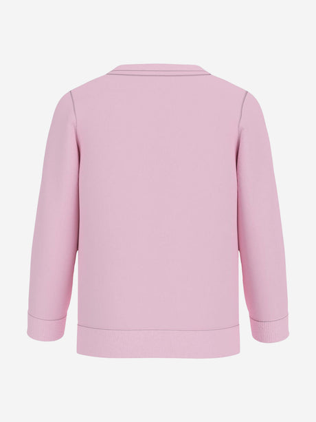 Guess Girls Logo Sweatshirt in Pink