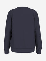 Guess Boys Logo Print Sweatshirt in Navy