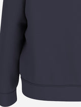 Guess Boys Logo Print Sweatshirt in Navy