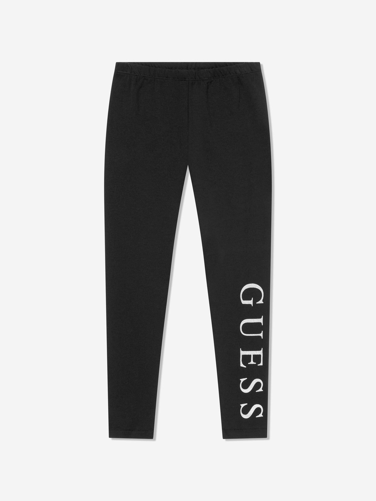 Guess Girls Logo Leggings in Black