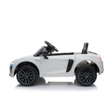 Audi R8 Spyder 12V Electric Ride On - White