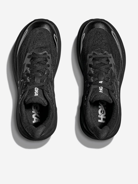 HOKA Kids Clifton 10 Trainers in Black