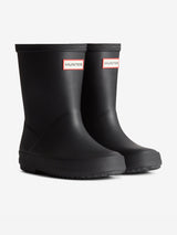 Hunter Kids First Wellington Boots in Black