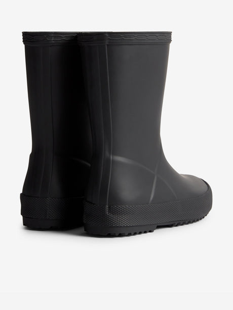 Hunter Kids First Wellington Boots in Black