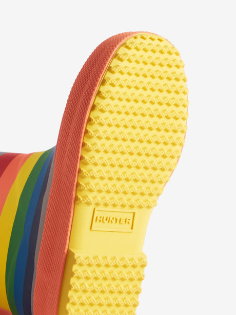 Hunter Kids First Rainbow Wellington Boots in Multicolour