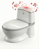 Pote Pals My First WC Potty - Grey