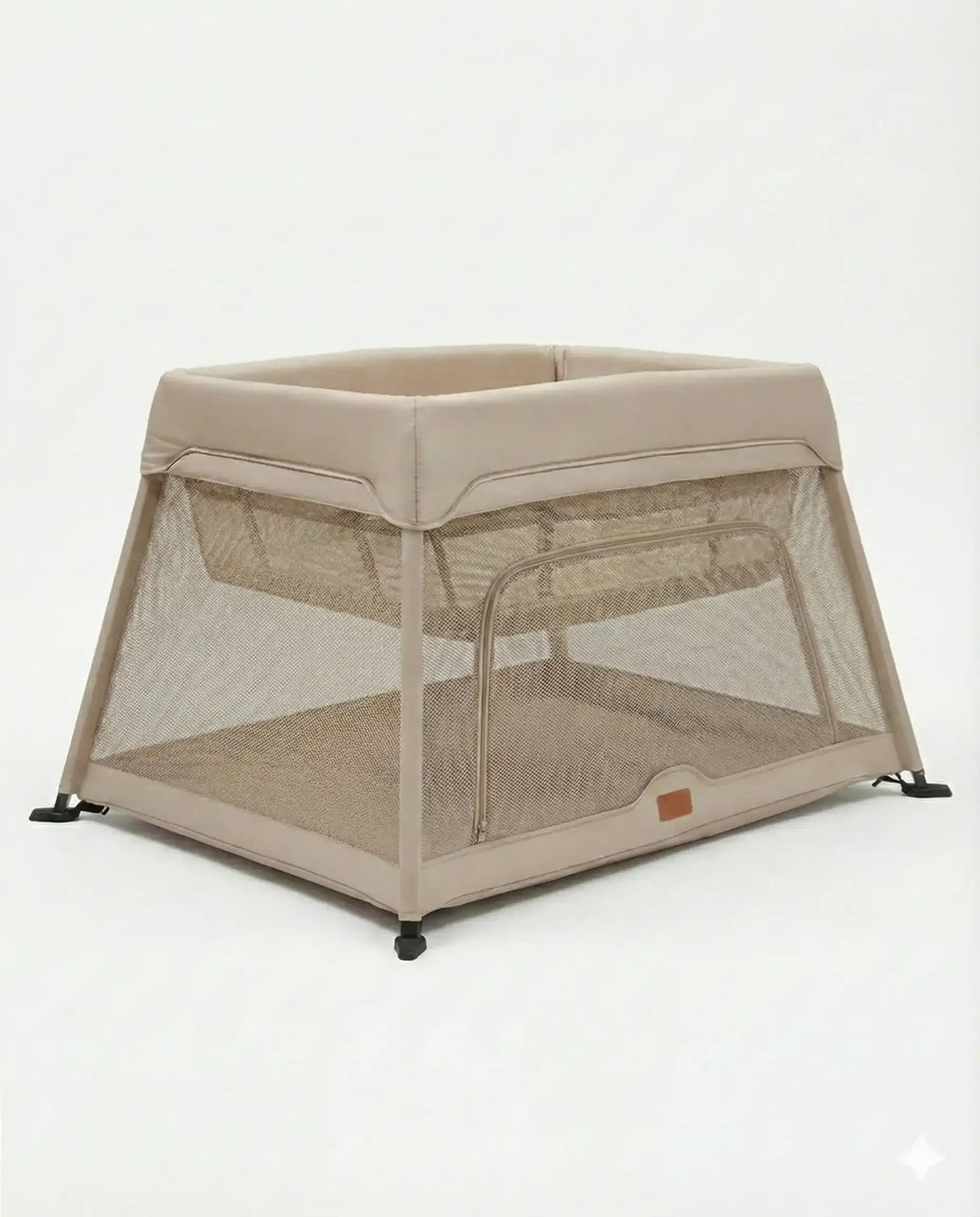 Airpod 3 Travel Cot Includes Newborn Bassinet Insert - Beige