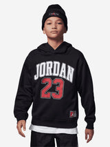Jordan Kids 23 HBR Fleece Hoodie in Black