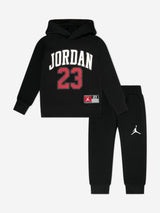 Jordan Kids Logo Tracksuit in Black