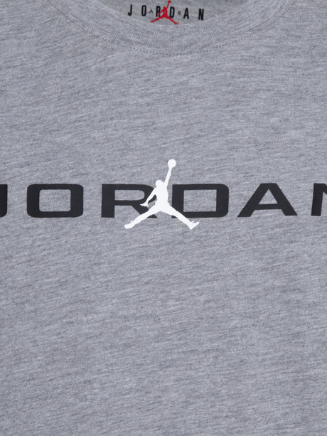 Jordan Boys MJ Stretch HBR T-Shirt in Grey