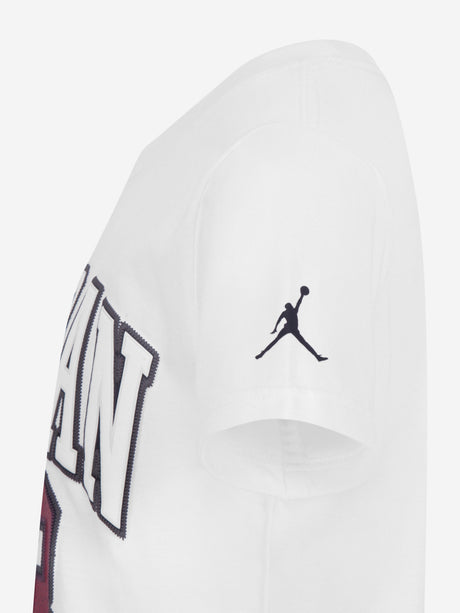 Jordan Boys Practice Flight T-Shirt in White