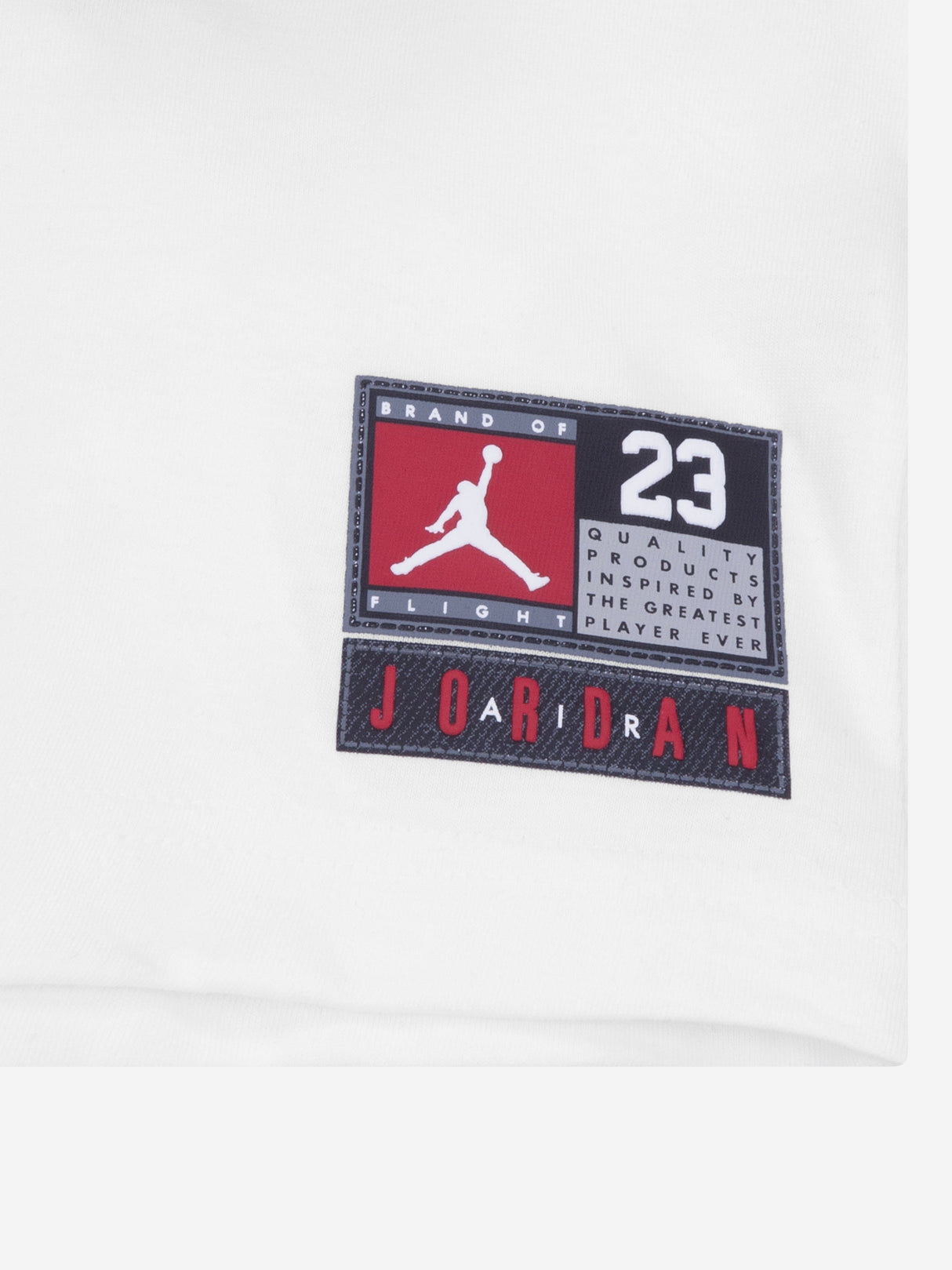 Jordan Boys Practice Flight T-Shirt in White