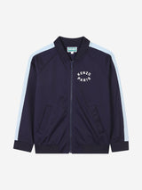 KENZO Kids Logo Track Jacket in Navy