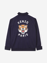 KENZO Kids Logo Track Jacket in Navy
