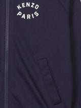 KENZO Kids Logo Track Jacket in Navy