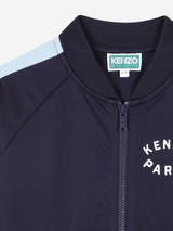 KENZO Kids Logo Track Jacket in Navy