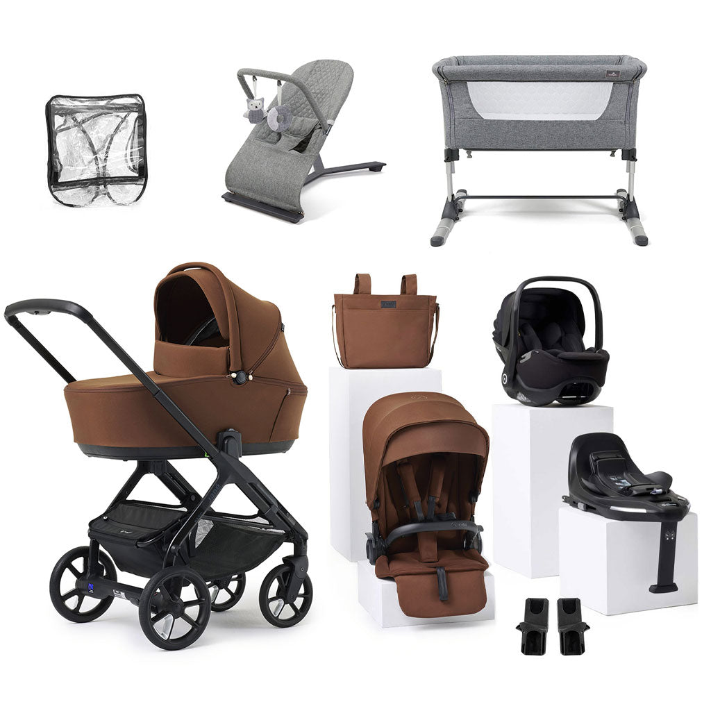 Jane Keep 3in1 + Sleep Carrycot + Kombibaby Car Seat + Nursery Bundle