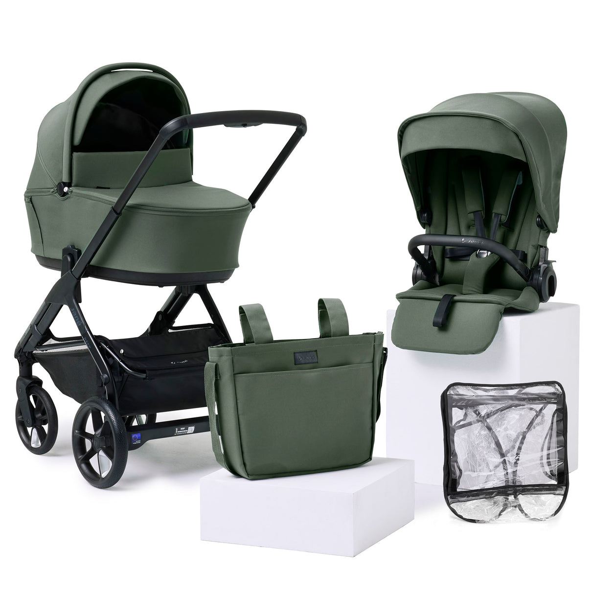 Jane Keep 3in1 + Sleep Carrycot, Botanic