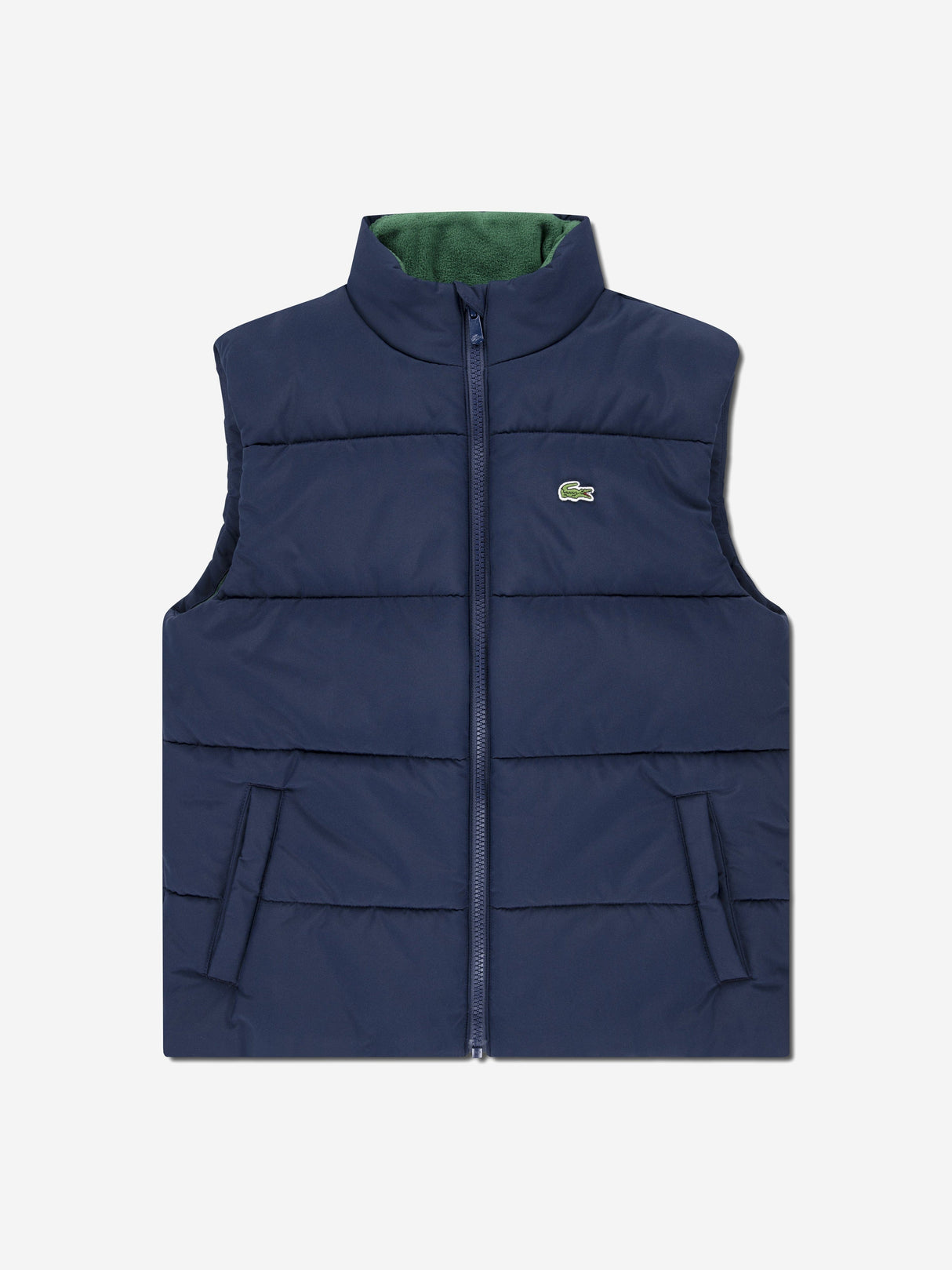 Lacoste Kids Padded Gilet in Navy