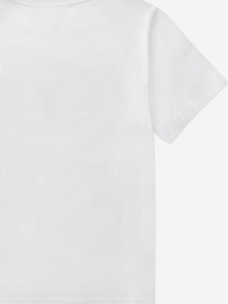 Lacoste Boys Logo T-Shirt in White