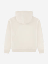 Lacoste Boys Graphic Core Hoodie in Ivory