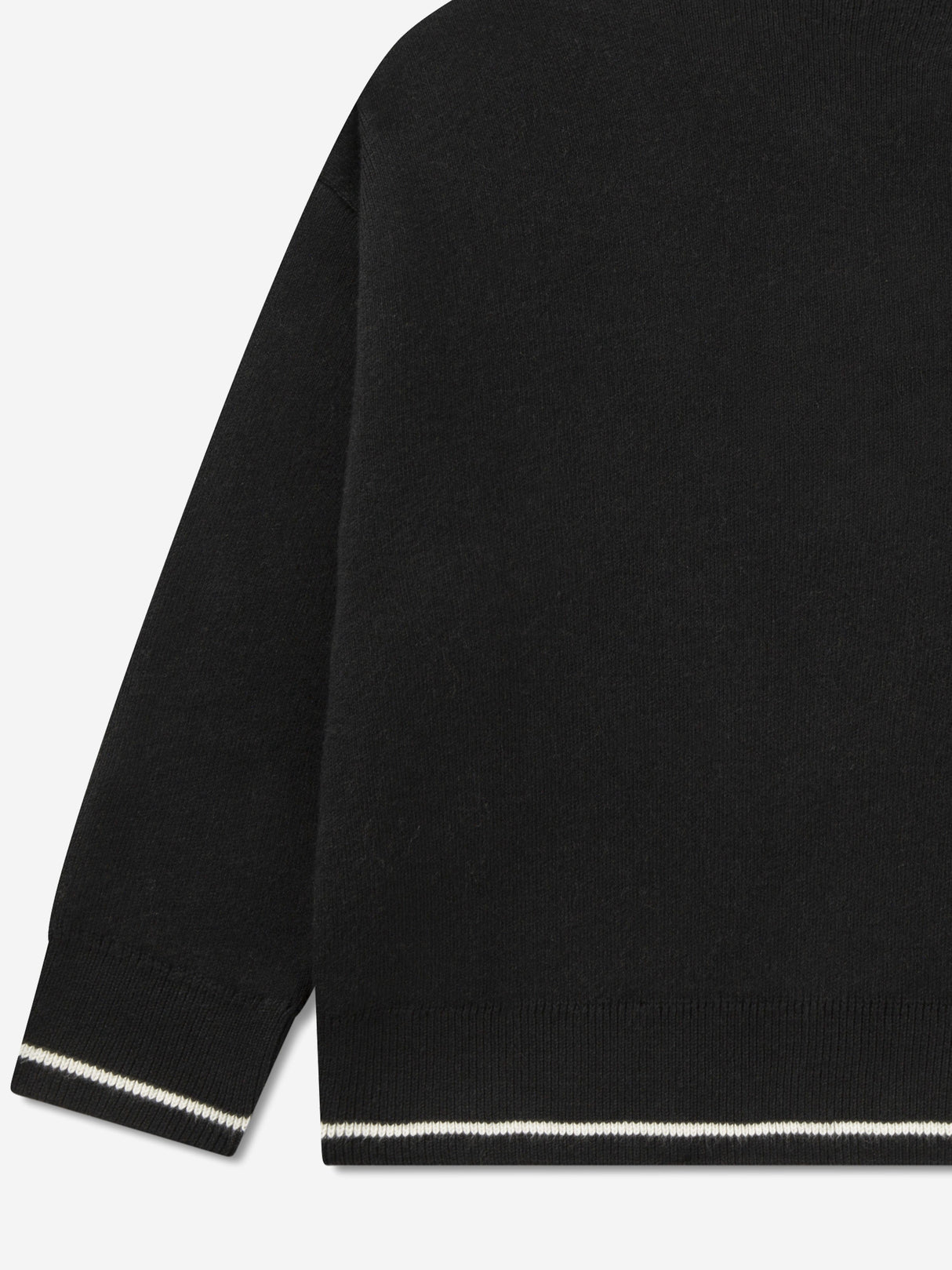 Lacoste Boys Polo Jumper in Black