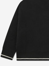 Lacoste Boys Polo Jumper in Black