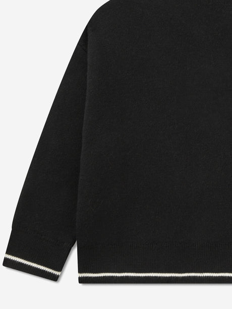 Lacoste Boys Polo Jumper in Black