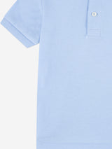 Lacoste Boys Petit Pique Polo Shirt in Blue