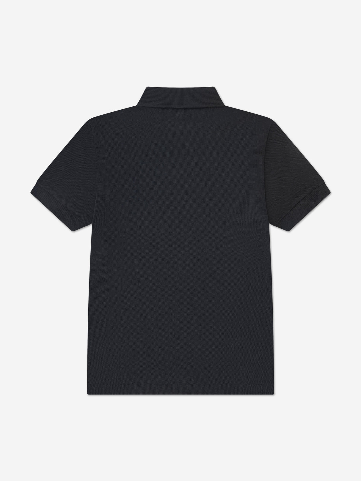Lacoste Boys Petit Pique Polo Shirt in Black