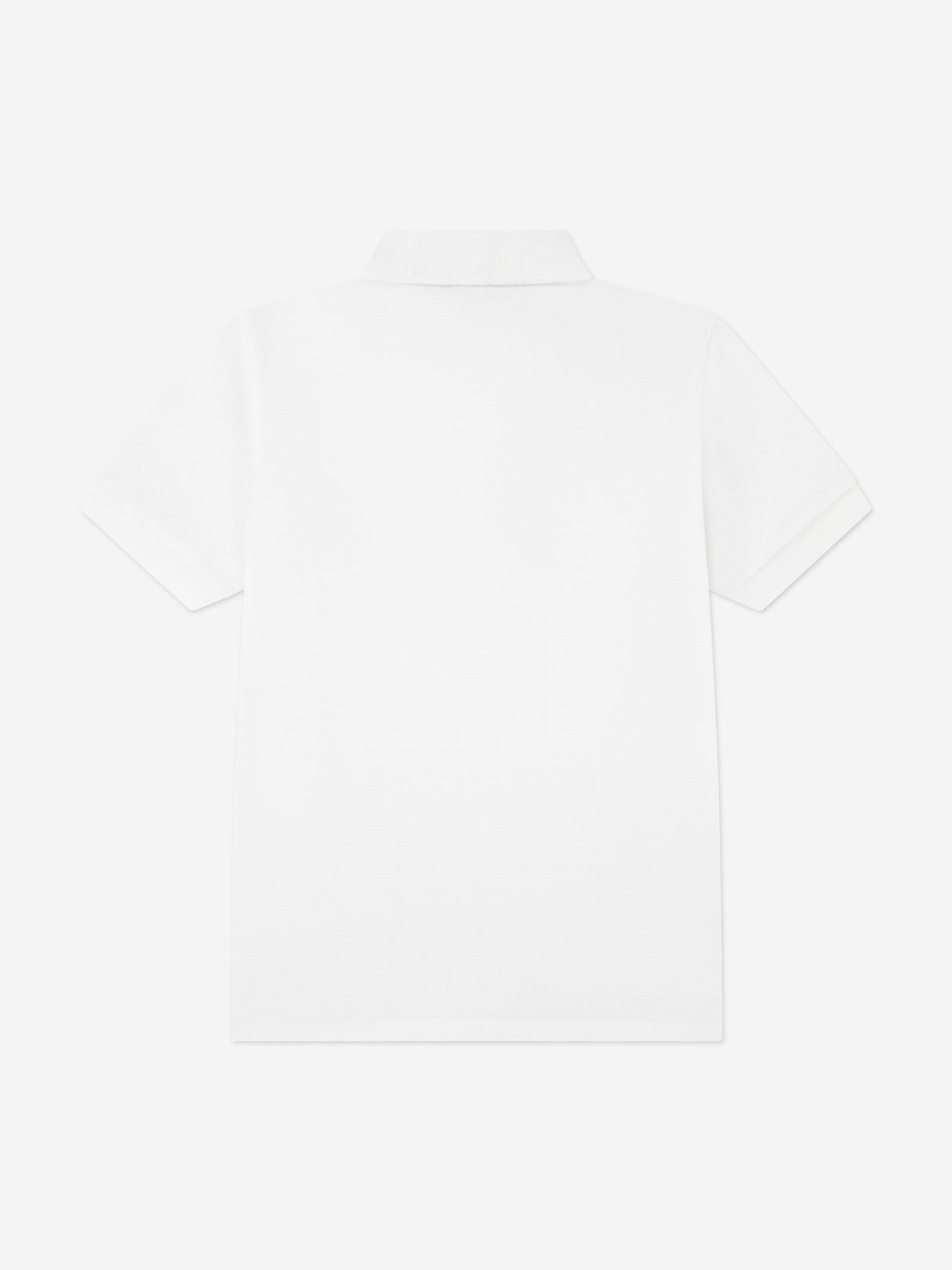 Lacoste Boys Petit Pique Polo Shirt in White