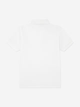 Lacoste Boys Petit Pique Polo Shirt in White