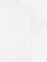 Lacoste Boys Petit Pique Polo Shirt in White