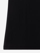 Lacoste Girls Logo Pocket Polo Dress in Black