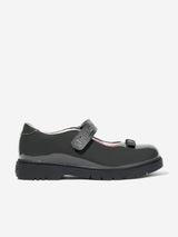Lelli Kelly Girls Jolie Patent Bow School Shoes in Grey