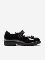 Lelli Kelly Girls Jolie Patent Bow School Shoes in Black
