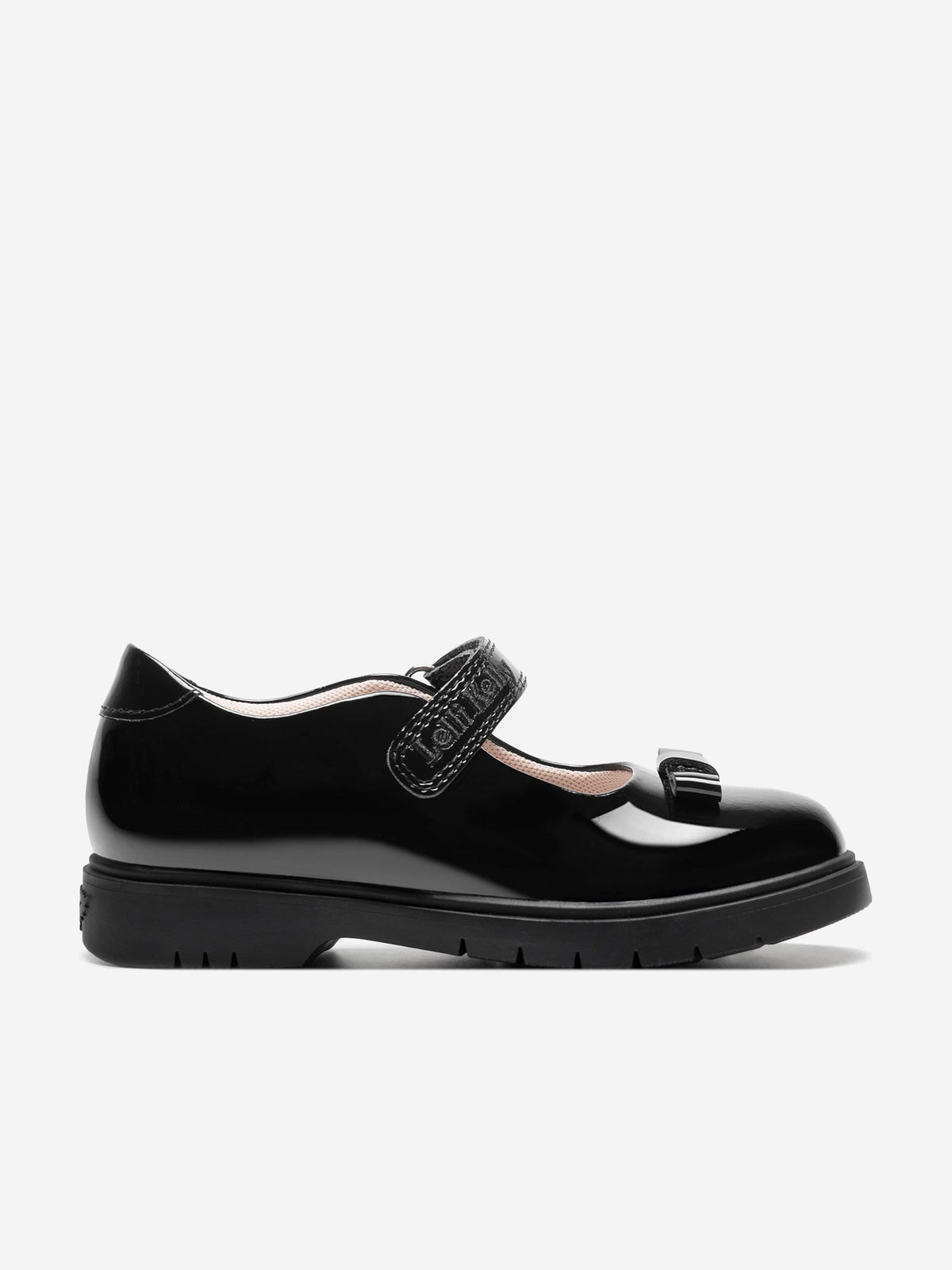 Jolie Patent Bow School Shoes