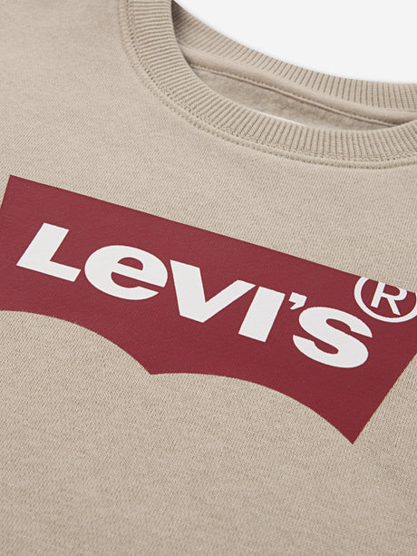 Levi's Boys Batwing Sweatshirt in Beige