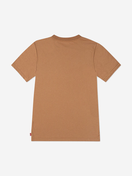 Levi's Boys Batwing Chest Hit T-Shirt in Brown