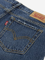 Levi's Girls Wide Leg Jeans with Seaming in Blue