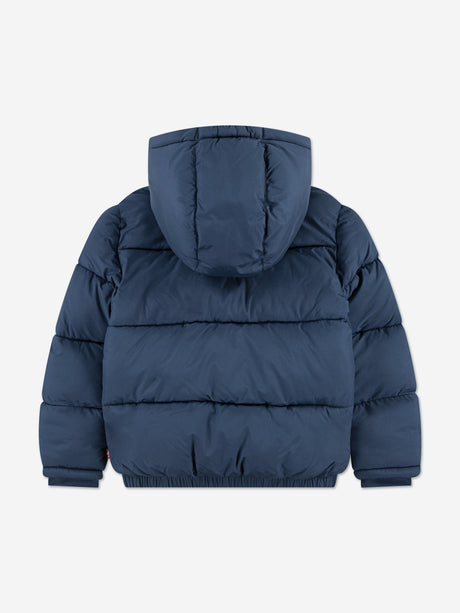 Levi's Boys Logo Puffer Jacket in Navy