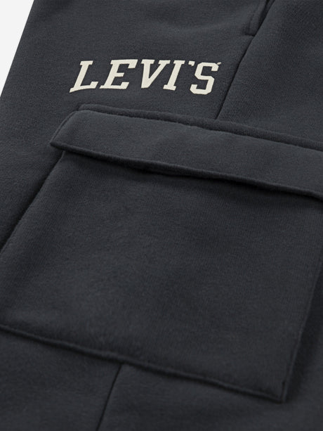 Levi's Boys Cargo Joggers in Black