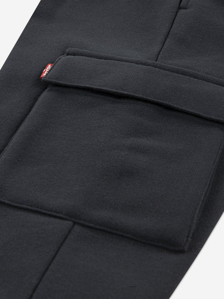 Levi's Boys Cargo Joggers in Black