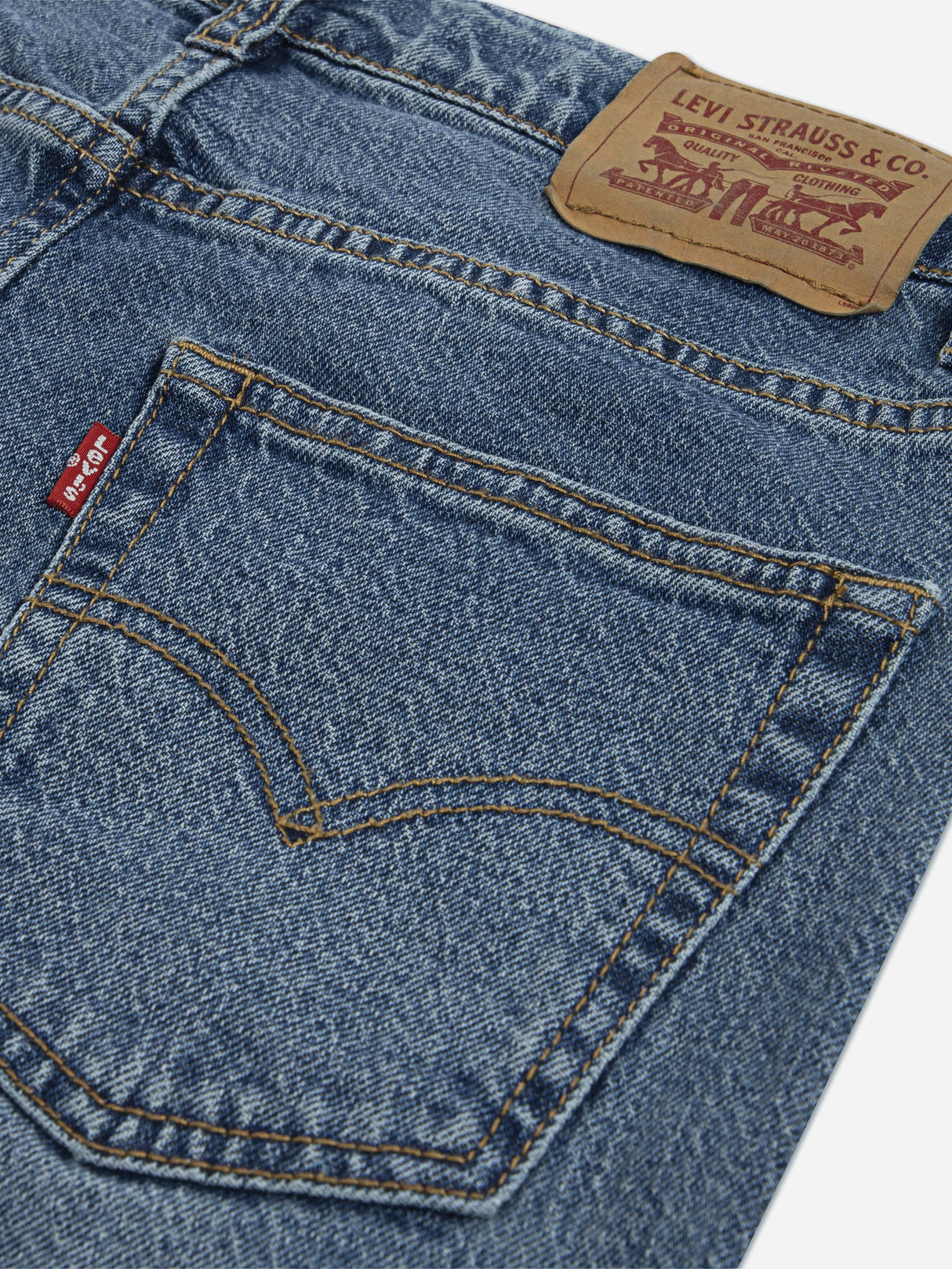 Levi's Boys 555 Relaxed Straight Jeans in Blue