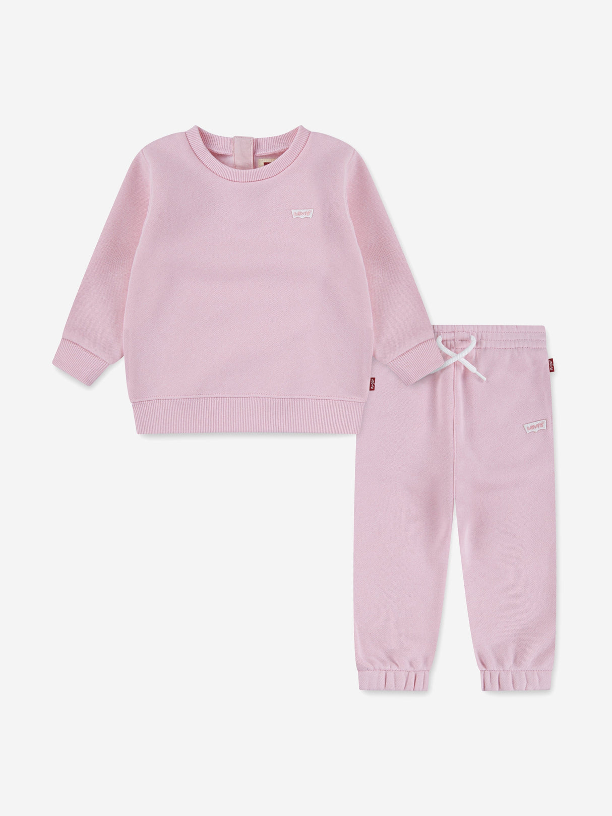 Levi's Baby Girls Logo Tracksuit in Pink