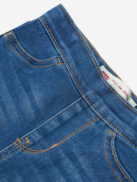 Levi's Baby Girls Pull On Jeggings in Blue